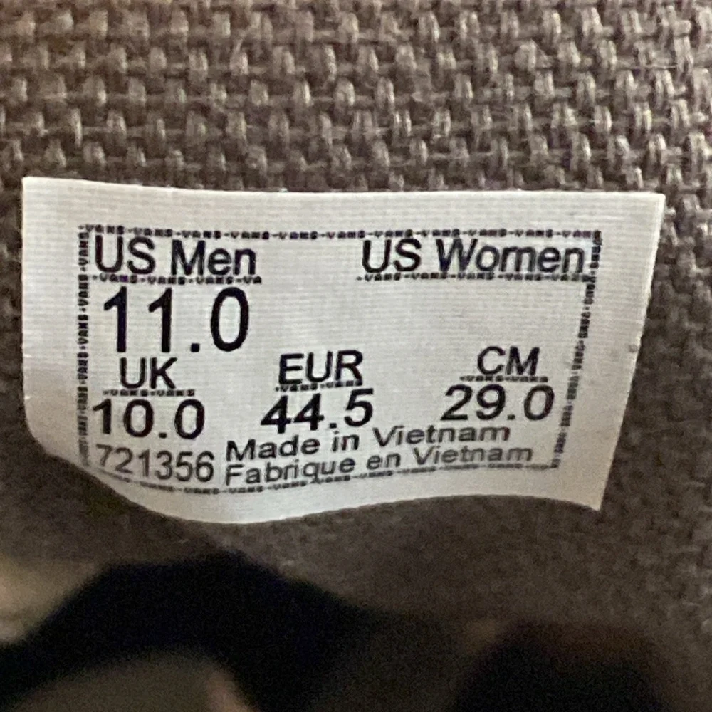 Era VansWorldCode Keep Earth Clean Low Top Canvas Shoes Oatmeal Mens 11